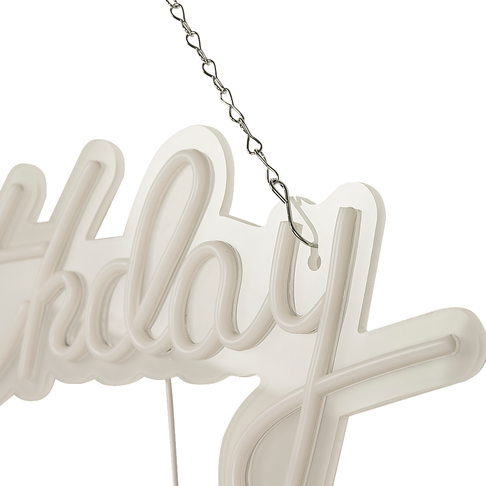 Happy Birthday Neon Sign Hanging Glowing Party Decoration Price
