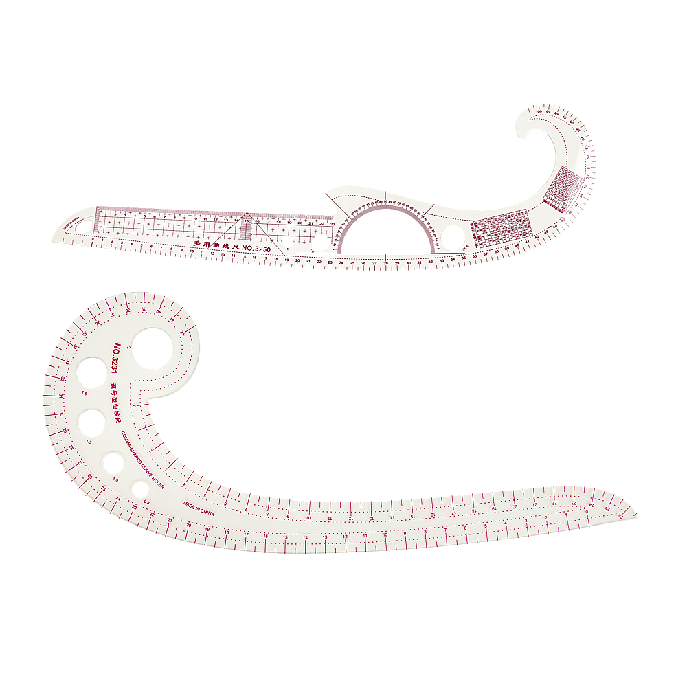 9pc French Curve Ruler Set DIY Sewing Pattern Measuring Tool for Dressmaker Price