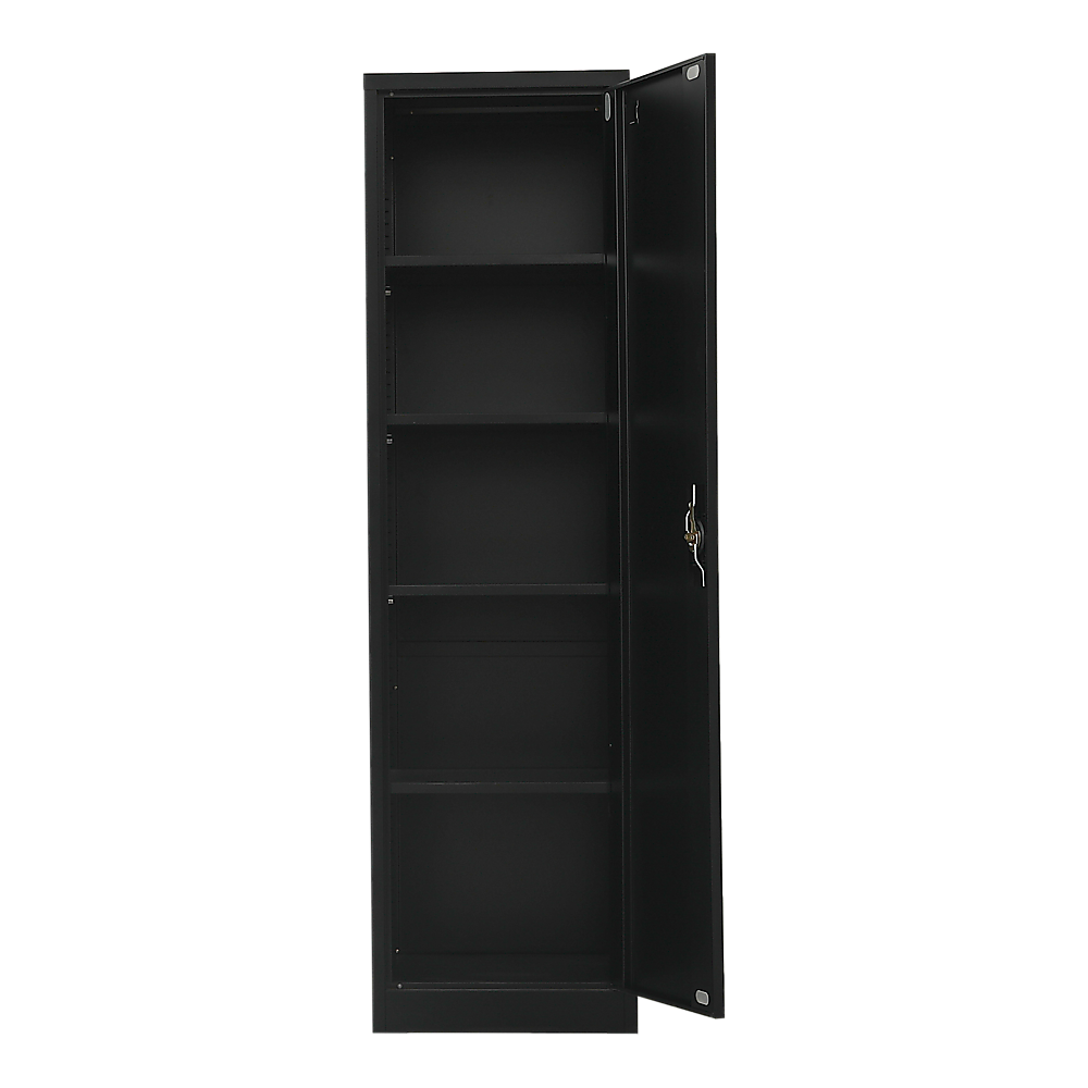 Single-Door Metal Tall Cabinet Shelf Storage for Home Office Gym Price