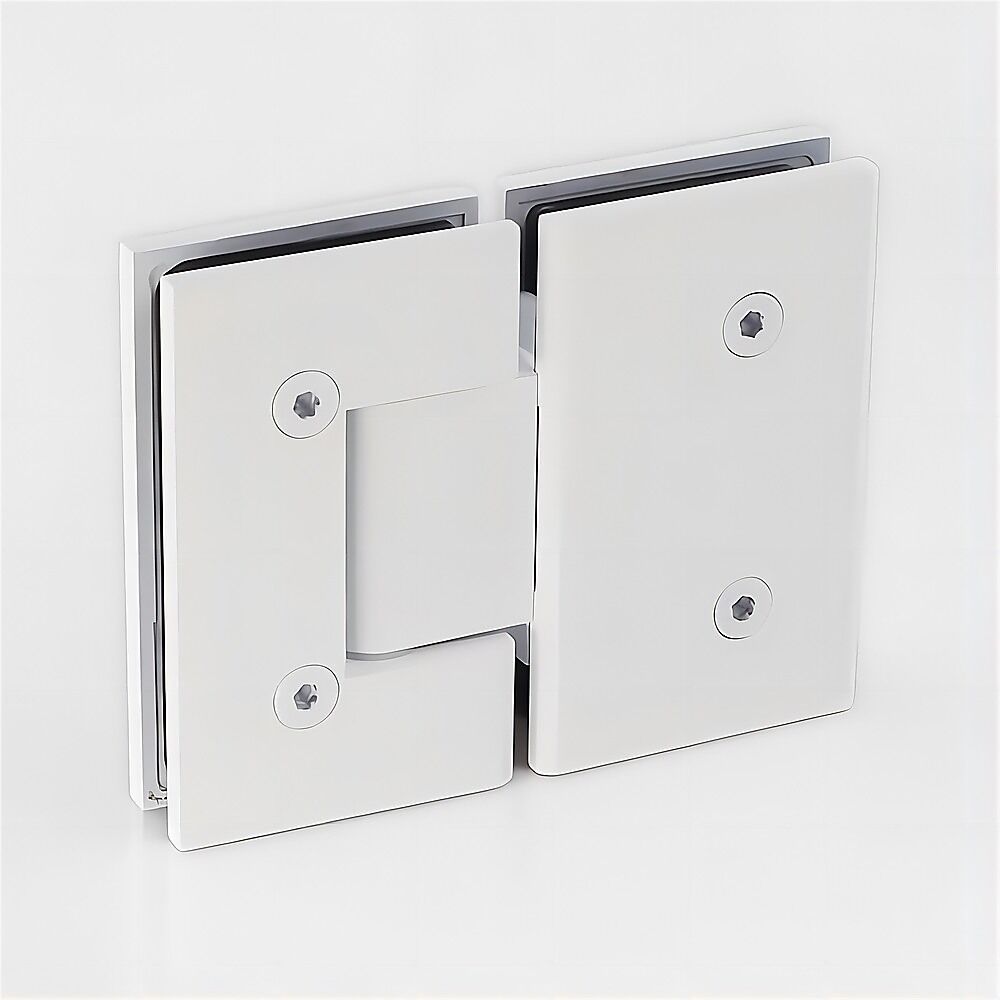 100cm Frameless Glass Bath Screen with Stainless Steel Brackets - White Price