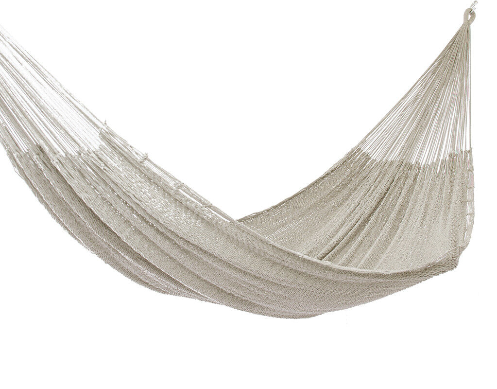 Outdoor undercover cotton Mayan Legacy hammock King size Marble Price