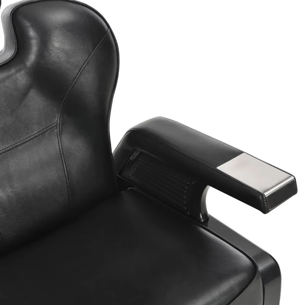 Barber Chair Black 72x68x98 cm Faux Leather Price