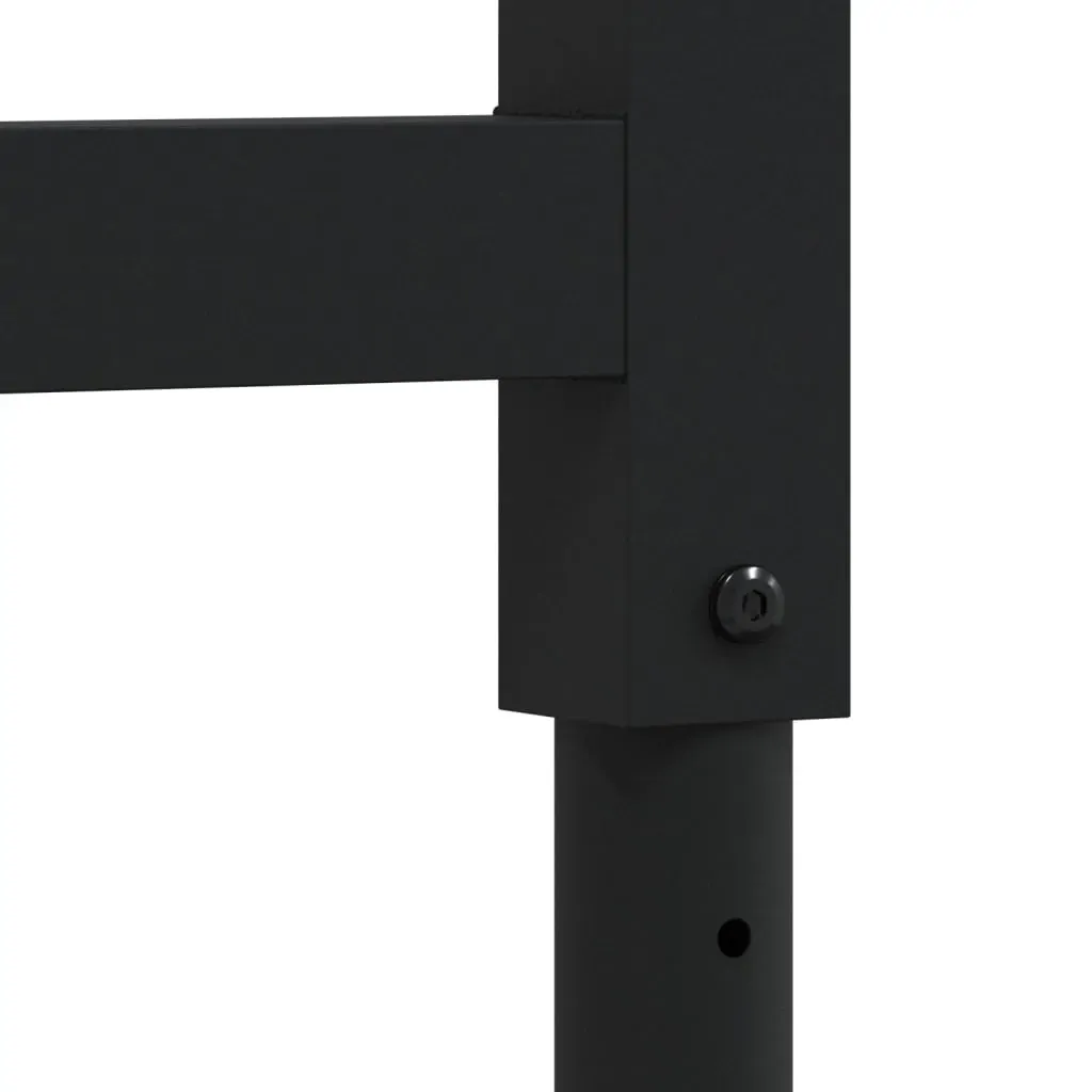 Adjustable Work Bench Frames 2 pcs Metal 55x(69-95.5) cm Black Price