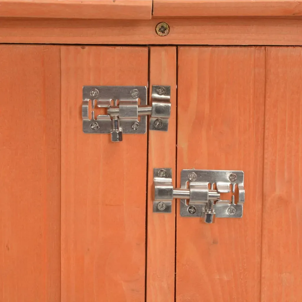 Garden Storage Shed 128x42x91 cm Wood Price