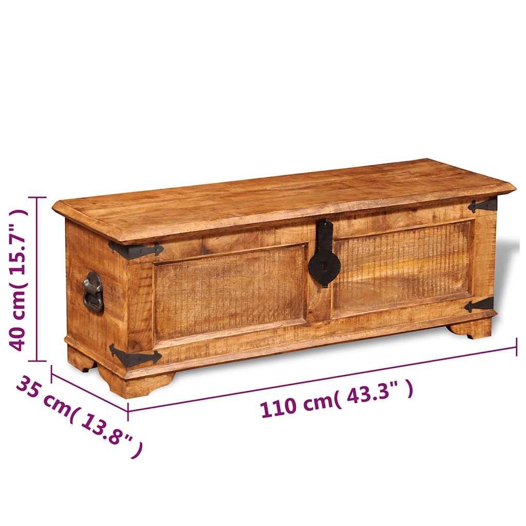 Storage Chest Rough Mango Wood Price
