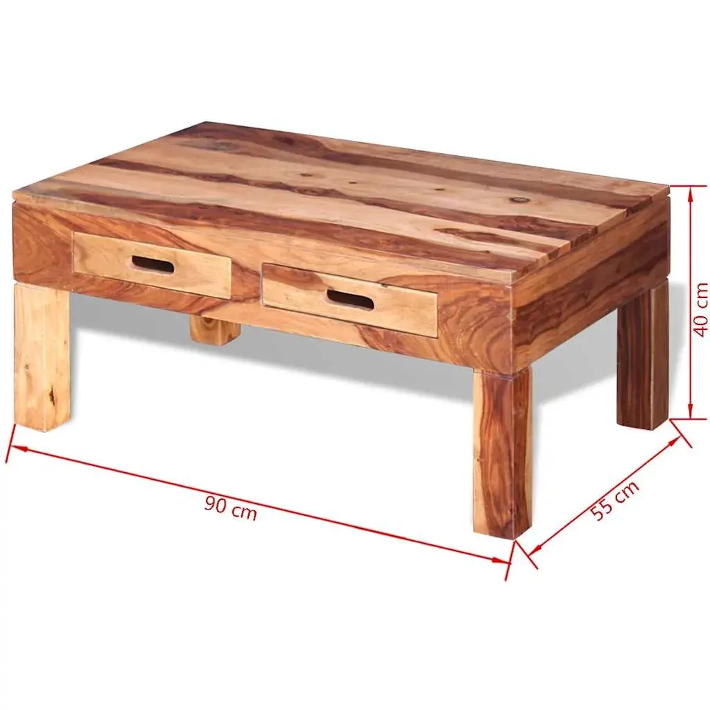 Coffee Table Solid Acacia Wood Price