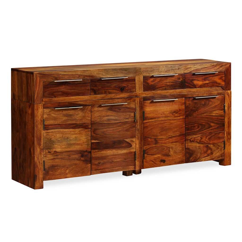 Sideboard Solid Acacia Wood 160x35x75 cm Price