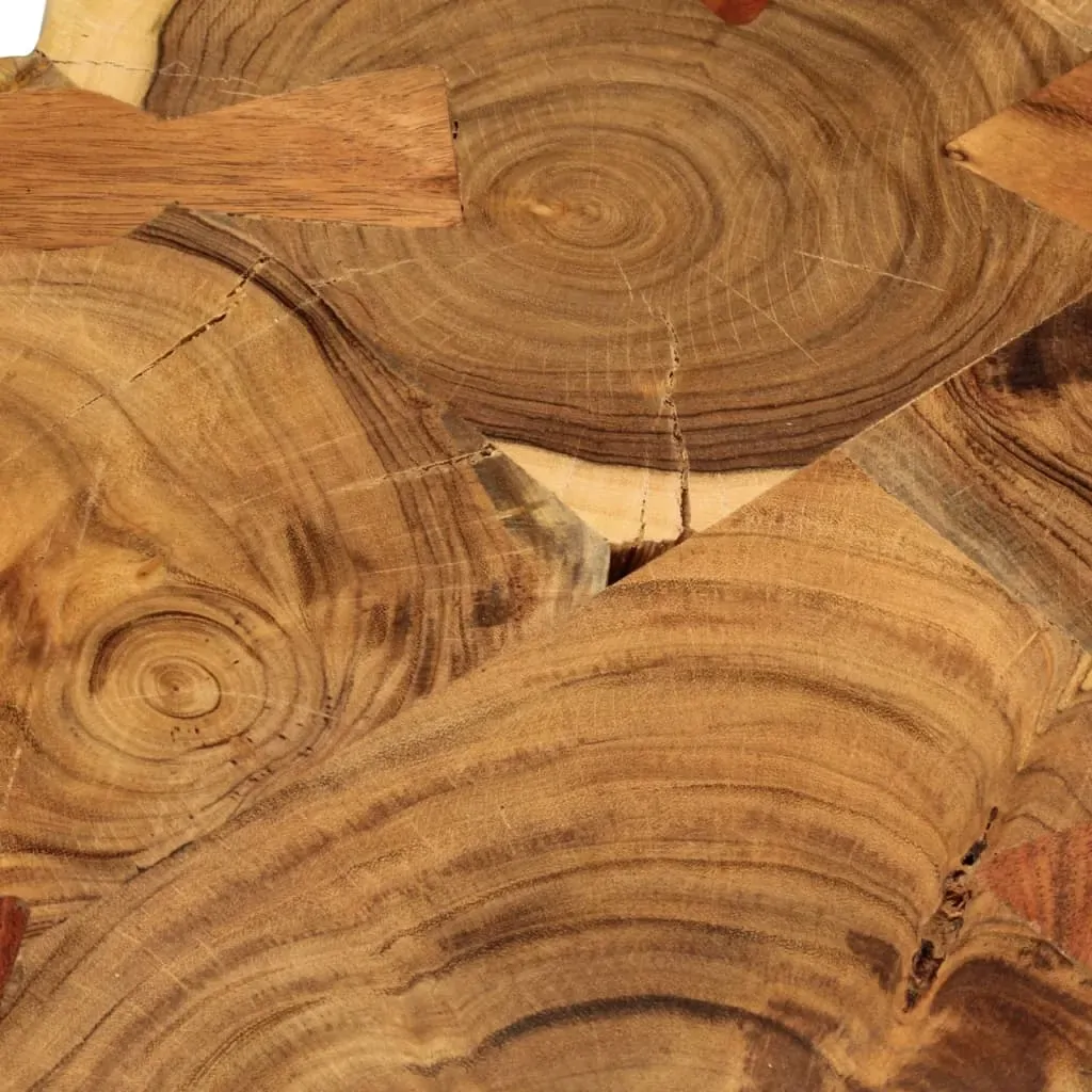 Log Coffee Table Solid Acacia Wood (55-60)x40 cm Price