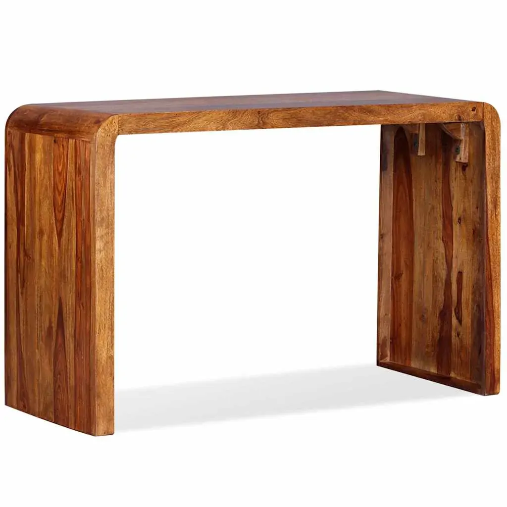 Sideboard/Desk Solid Acacia Wood Brown Price