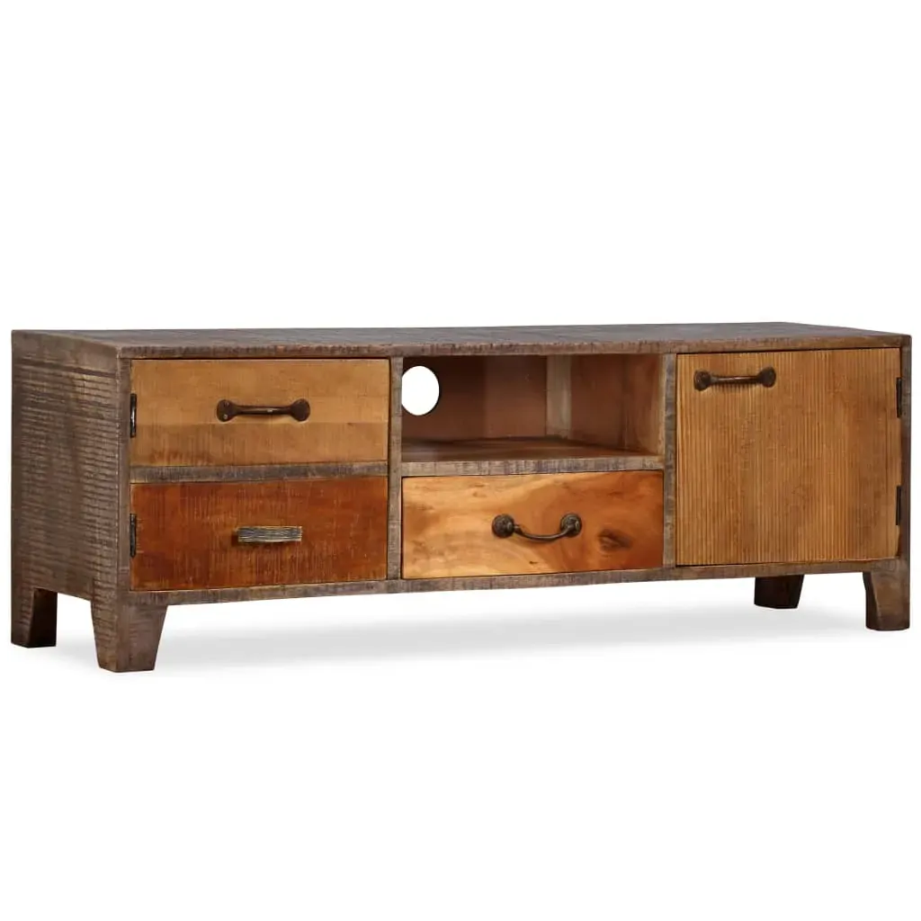 TV Cabinet Solid Wood Vintage 118x30x40 cm Price