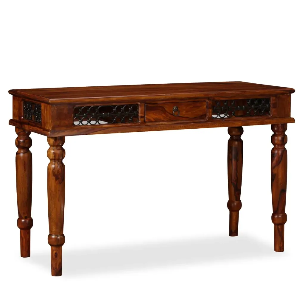 Writing Table Solid Acacia Wood 120x50x76 cm Price