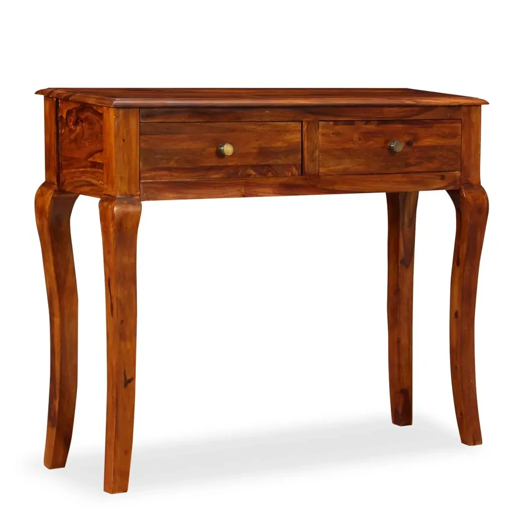 Console Table Solid Acacia Wood 90x32x76 cm Price