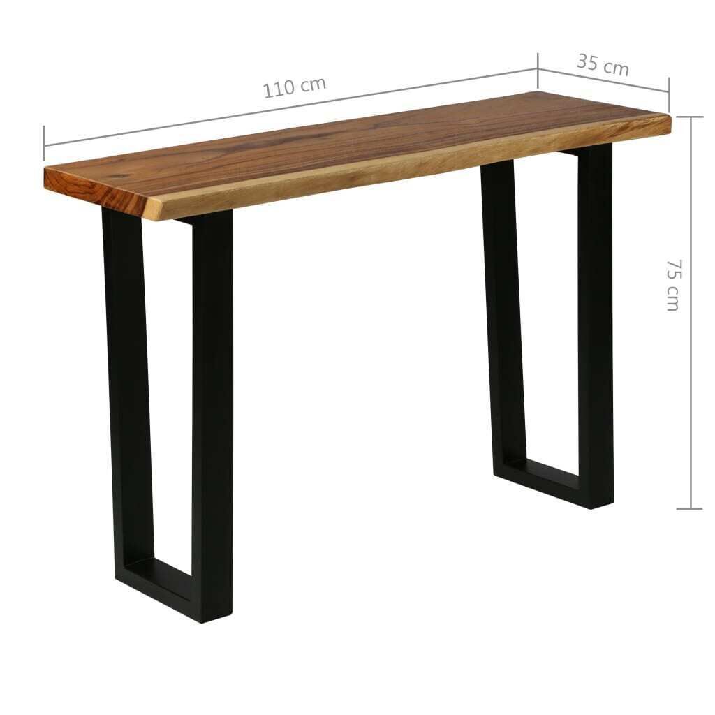 Console Table Solid Suar Wood 110x35x75 cm Price