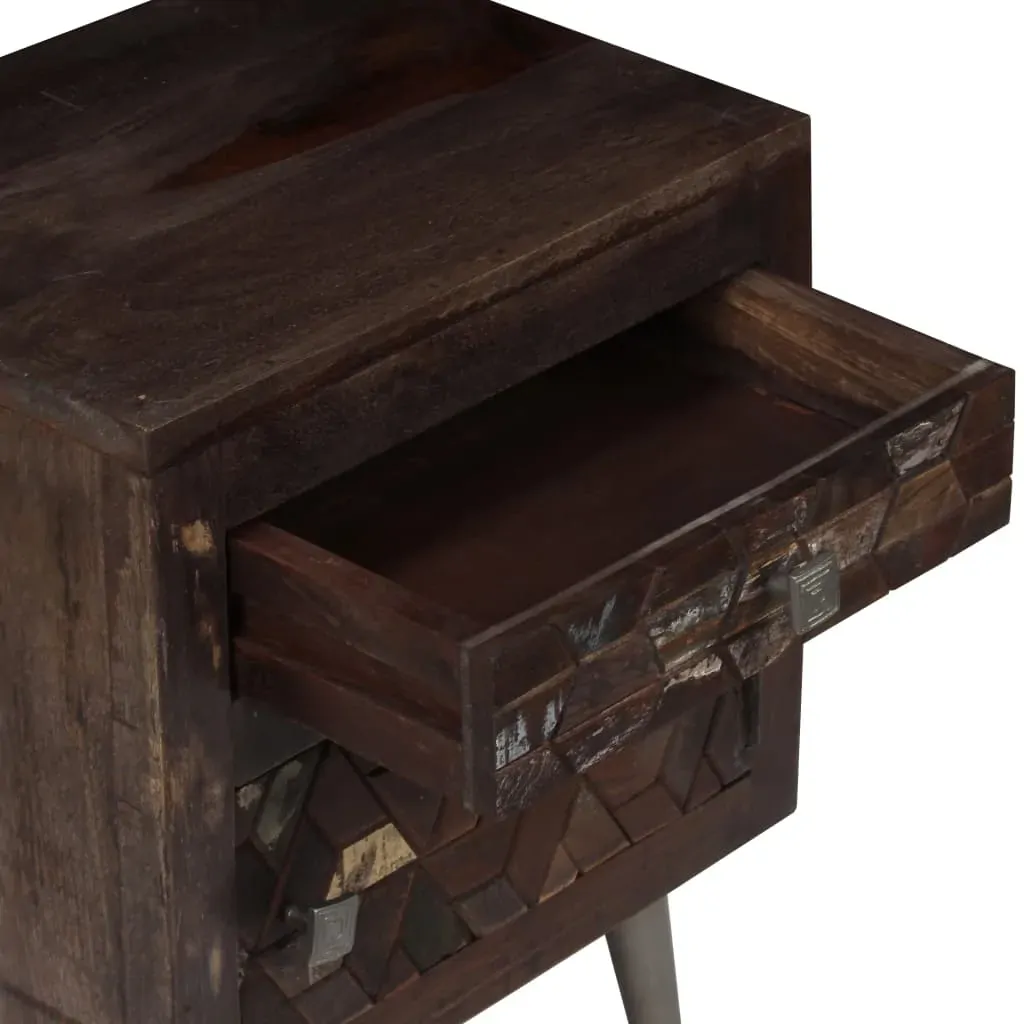 Bedside Cabinet Solid Reclaimed Wood 40x30x50 cm Price
