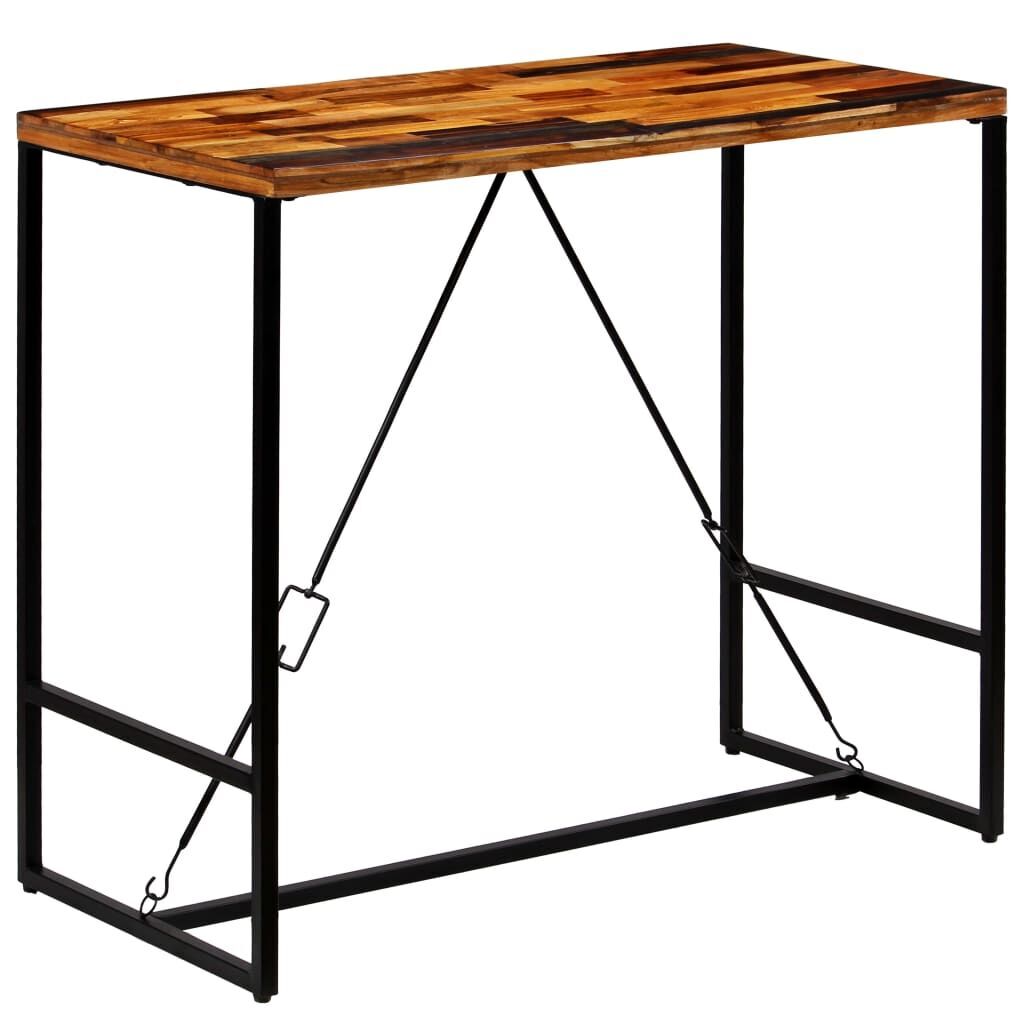 Bar Table Solid Reclaimed Wood 120x60x106 cm Price