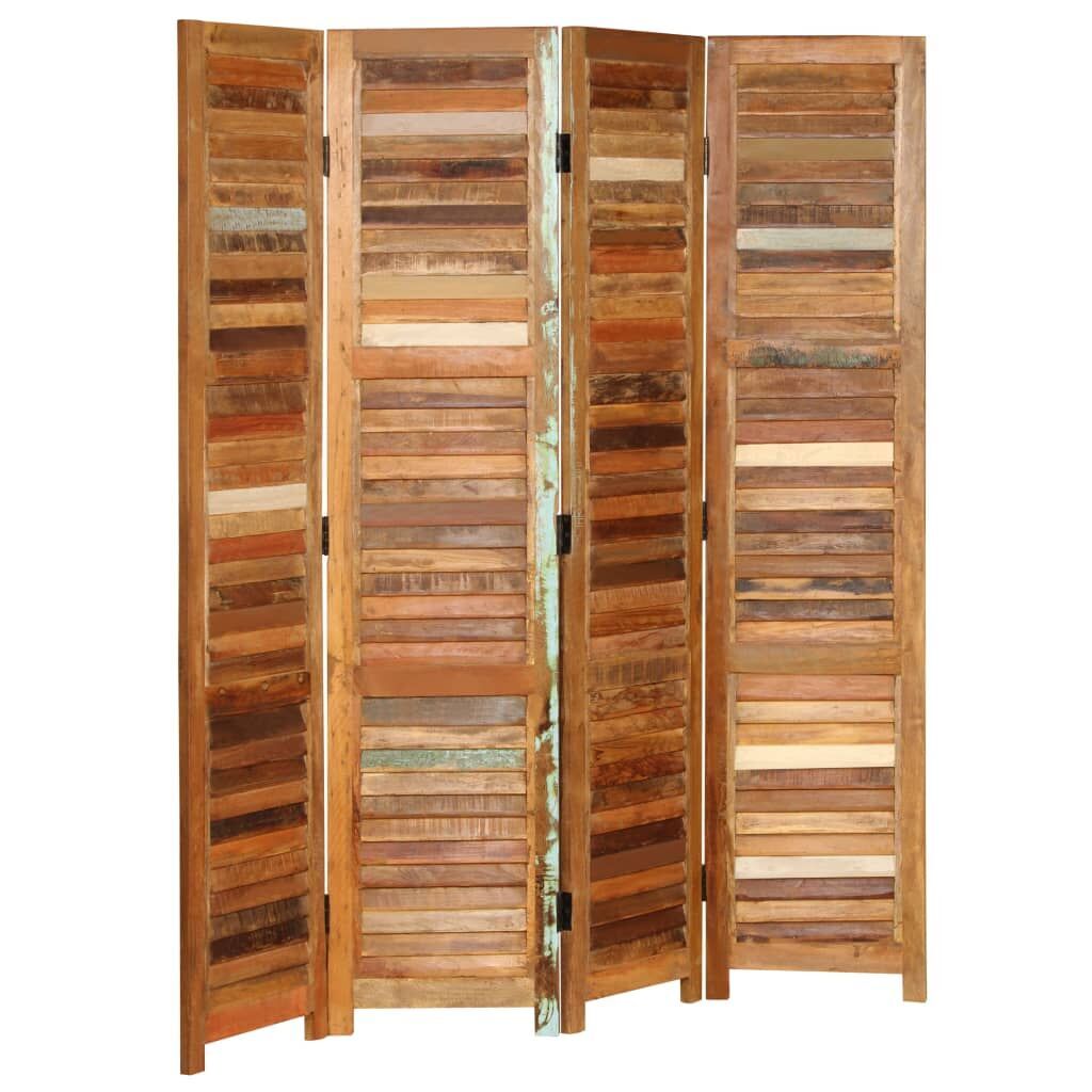 Room Divider Solid Reclaimed Wood 170 cm Price