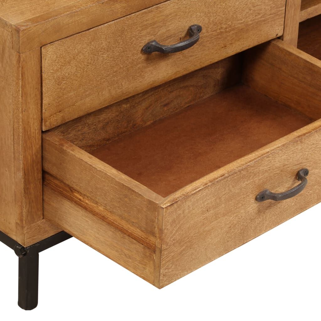 TV Cabinet Solid Mango Wood 140x30x40 cm Price