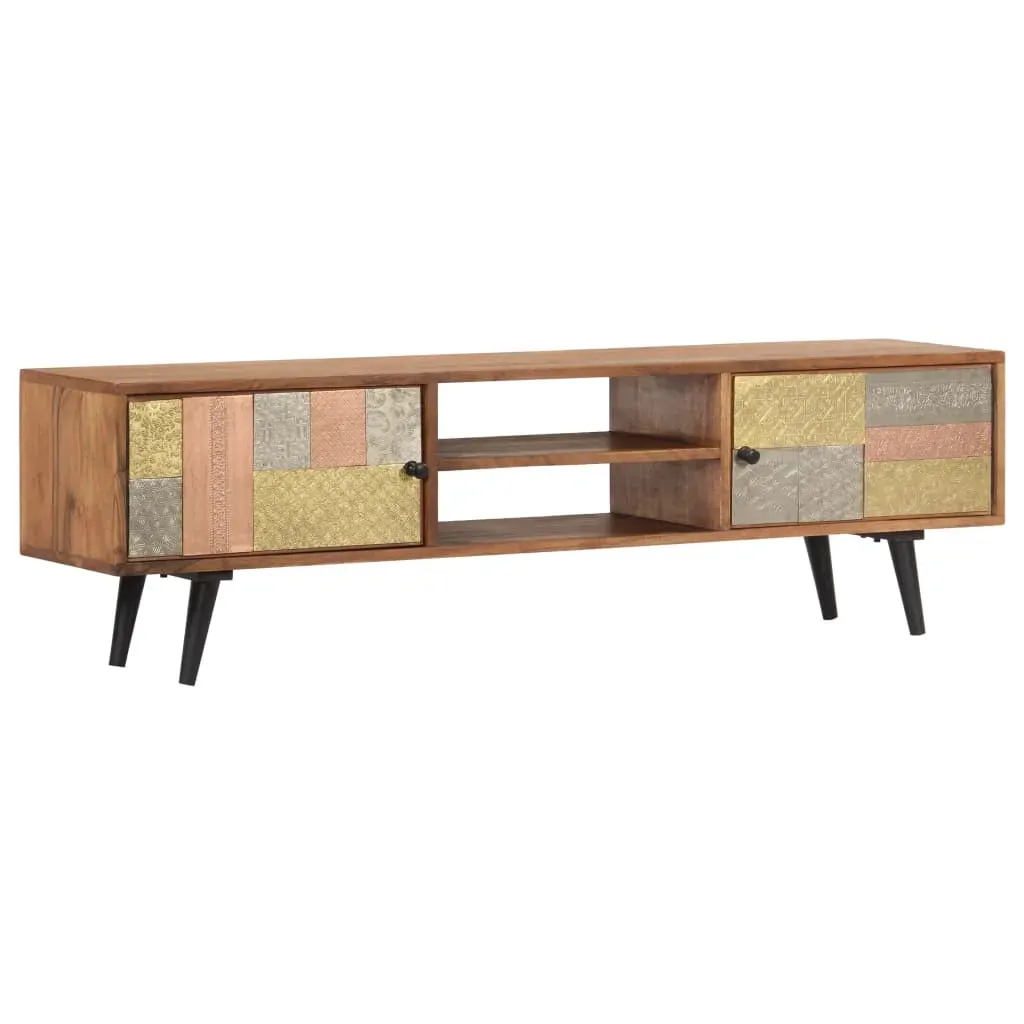 TV Cabinet 140x30x40 cm Solid Acacia Wood Price