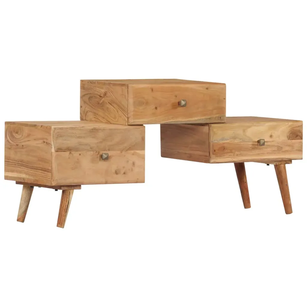 TV Cabinet 108x30x49 cm Solid Acacia Wood Price