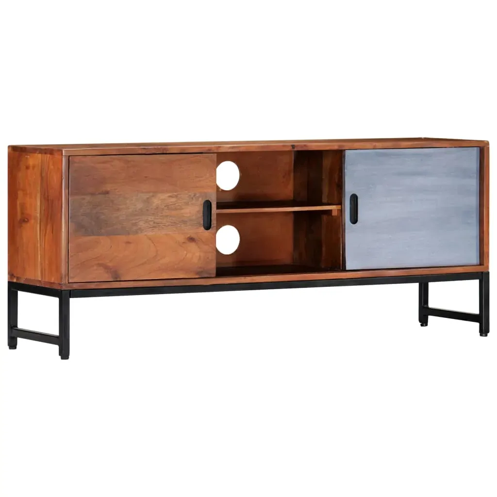 TV Cabinet 120x30x49 cm Solid Acacia Wood Price