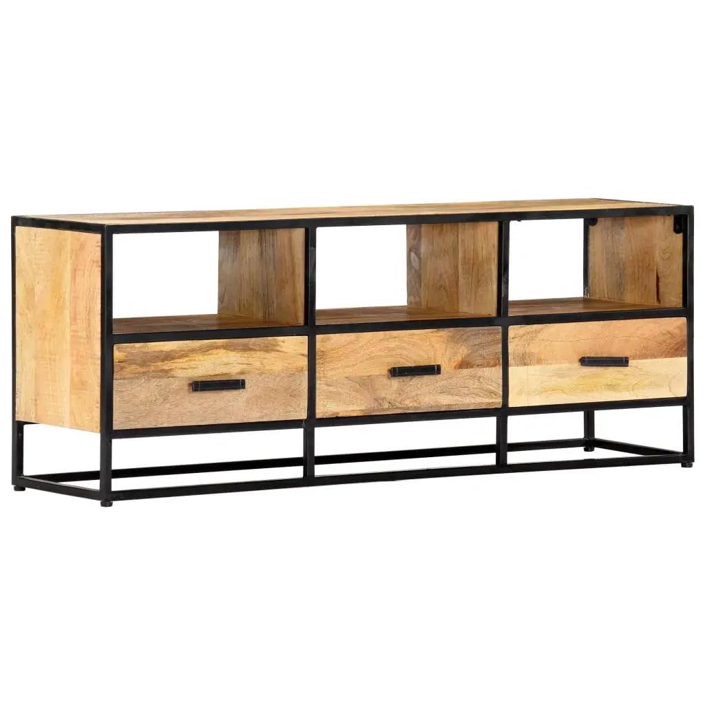 TV Cabinet 120x30x45 cm Solid Mango Wood Price