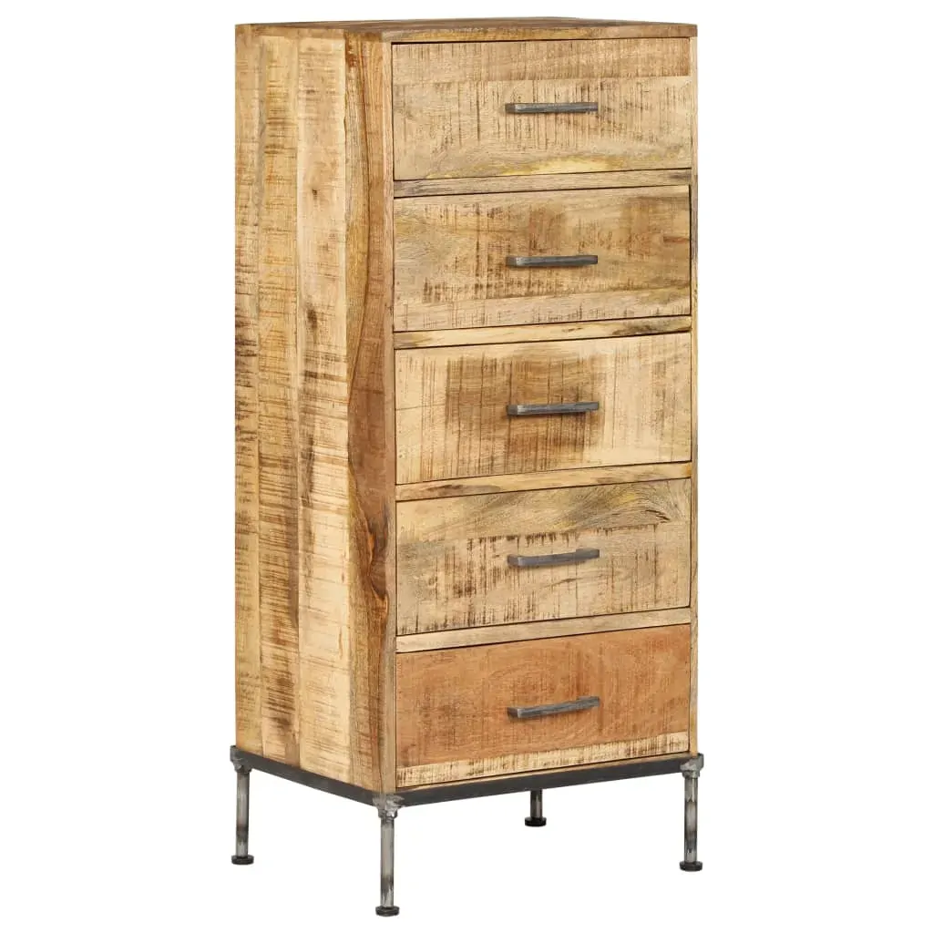 Chest of Drawers 45x35x106 cm Solid Mango Wood Price