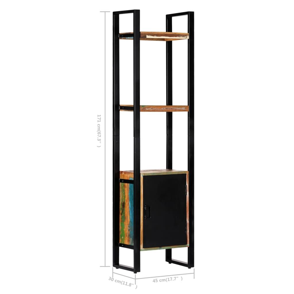 Bookshelf 45x30x171 cm Solid Reclaimed Wood Price