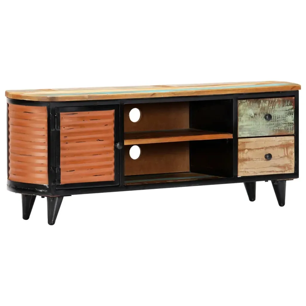 TV Cabinet 120x30x45 cm Solid Reclaimed Wood Price