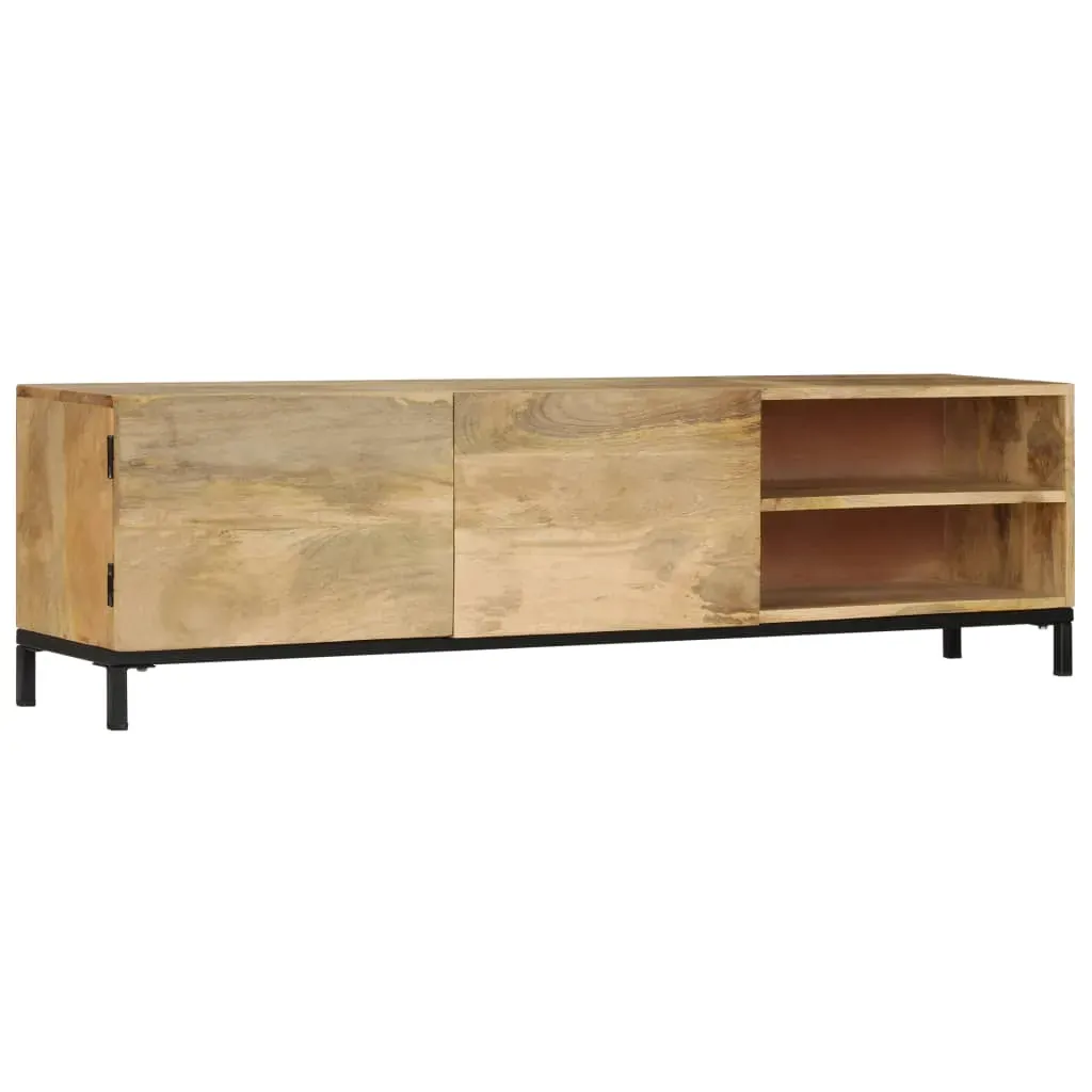 TV Cabinet 145x30x41 cm Solid Mango Wood Price