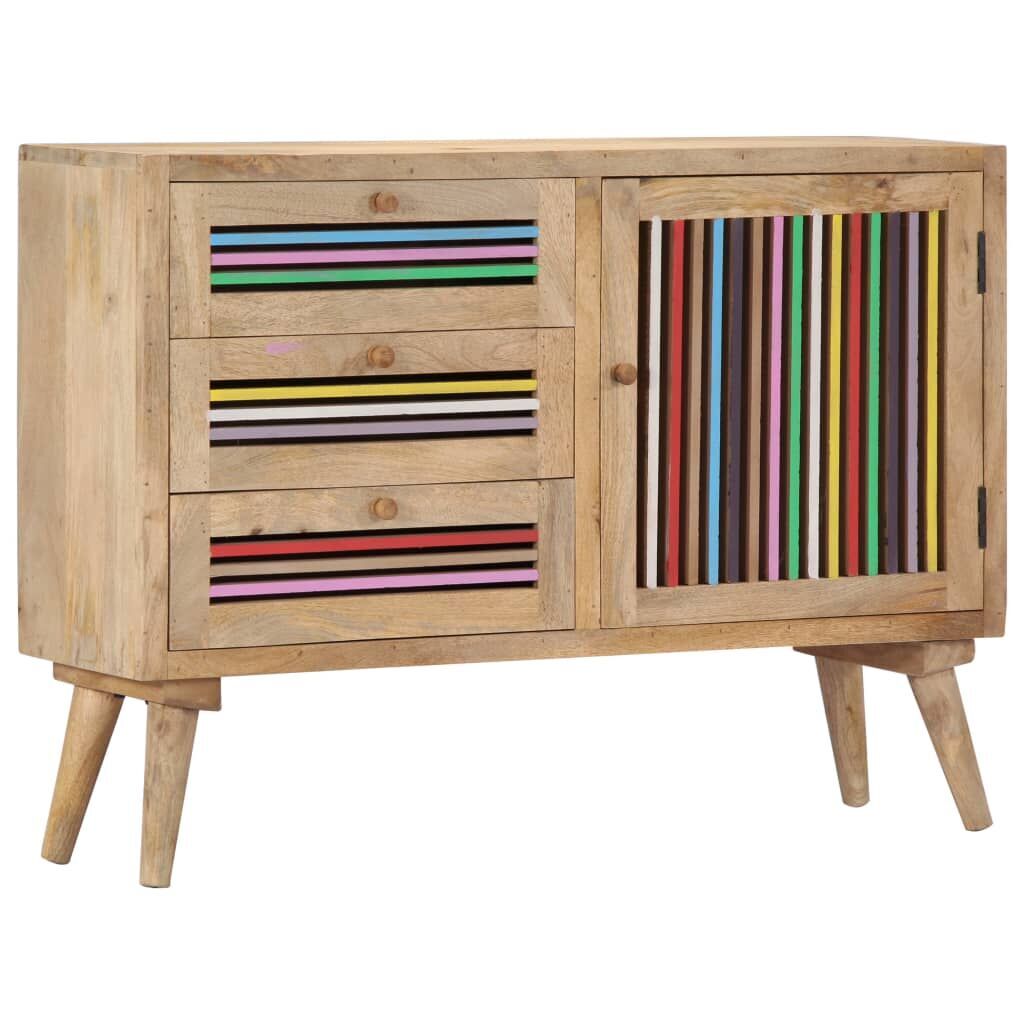 Sideboard 100x30x75 cm Solid Mango Wood Price