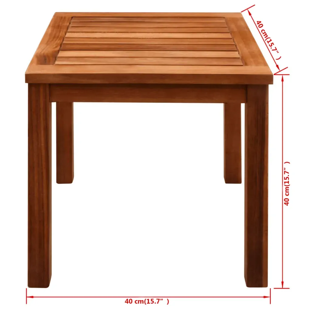 Sun Loungers 2 pcs with Table Solid Acacia Wood and Textilene Price