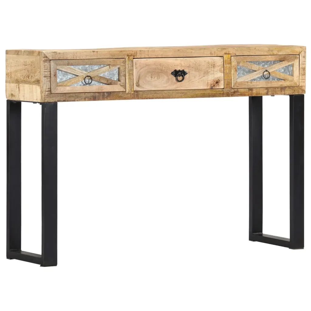 Console Table 110x30x76 cm Solid Mango Wood Price