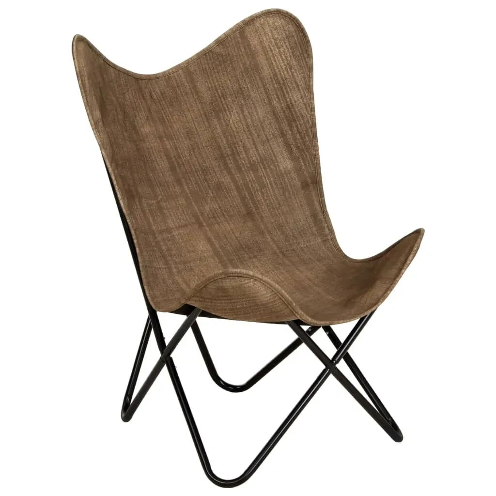 Butterfly Chair Taupe Canvas Price