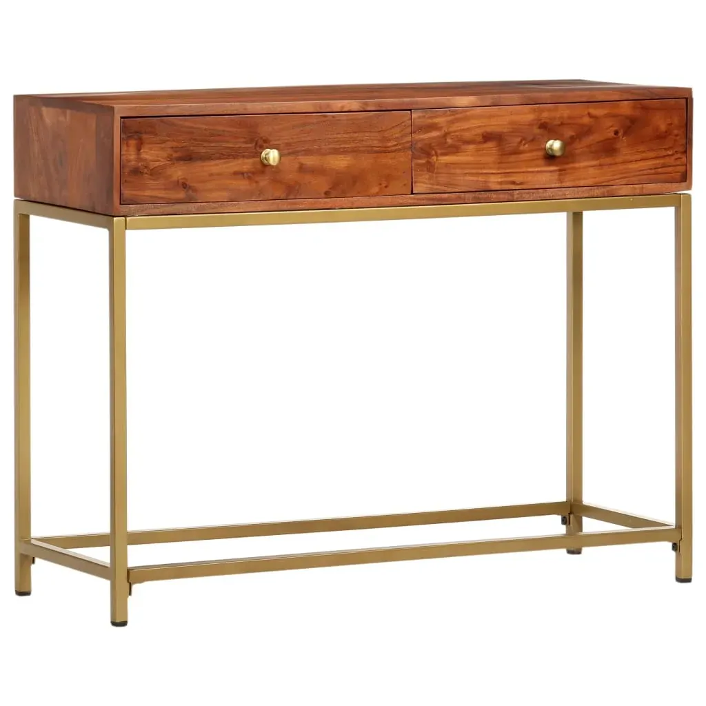 Console Table 100x35x76 cm Solid Wood Acacia Price