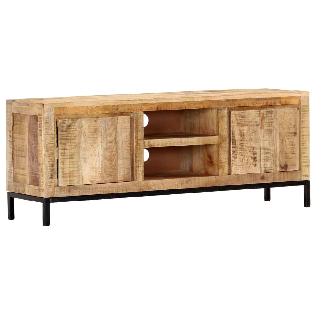 TV Cabinet 118x30x45 cm Solid Mango Wood Price