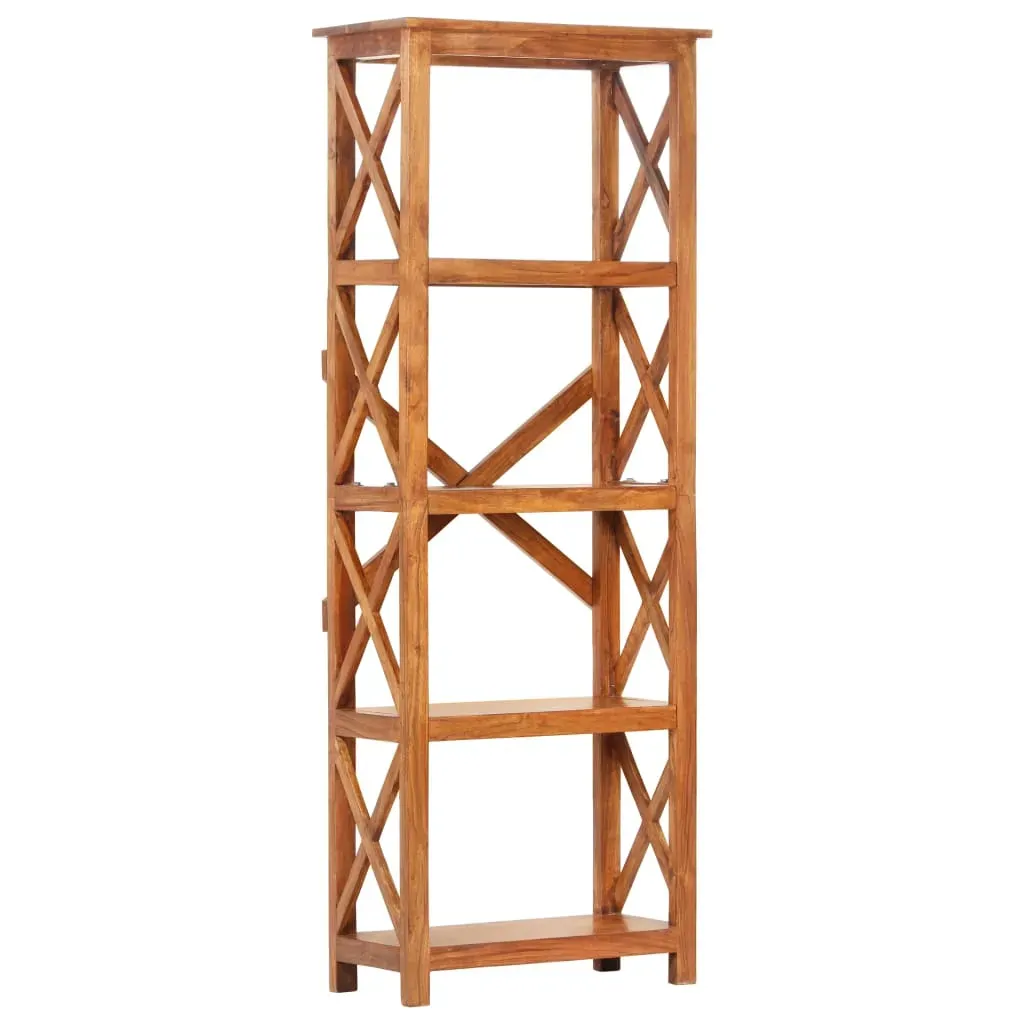Bookshelf 60x30x160 cm Solid Acacia Wood Honey Finish Price