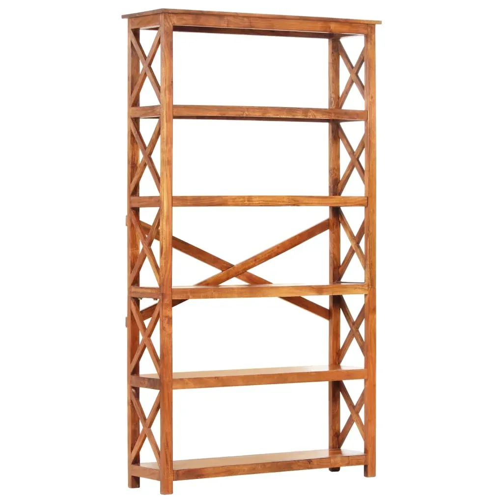 Bookshelf 100x30x180 cm Solid Acacia Wood Honey Finish Price