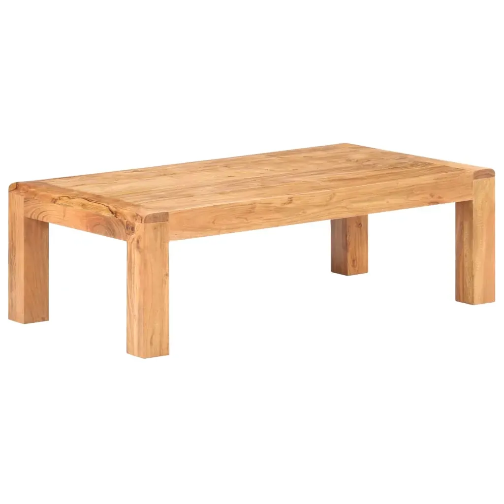 Coffee Table 110x60x35 cm Solid Acacia Wood in Honey Finish Price