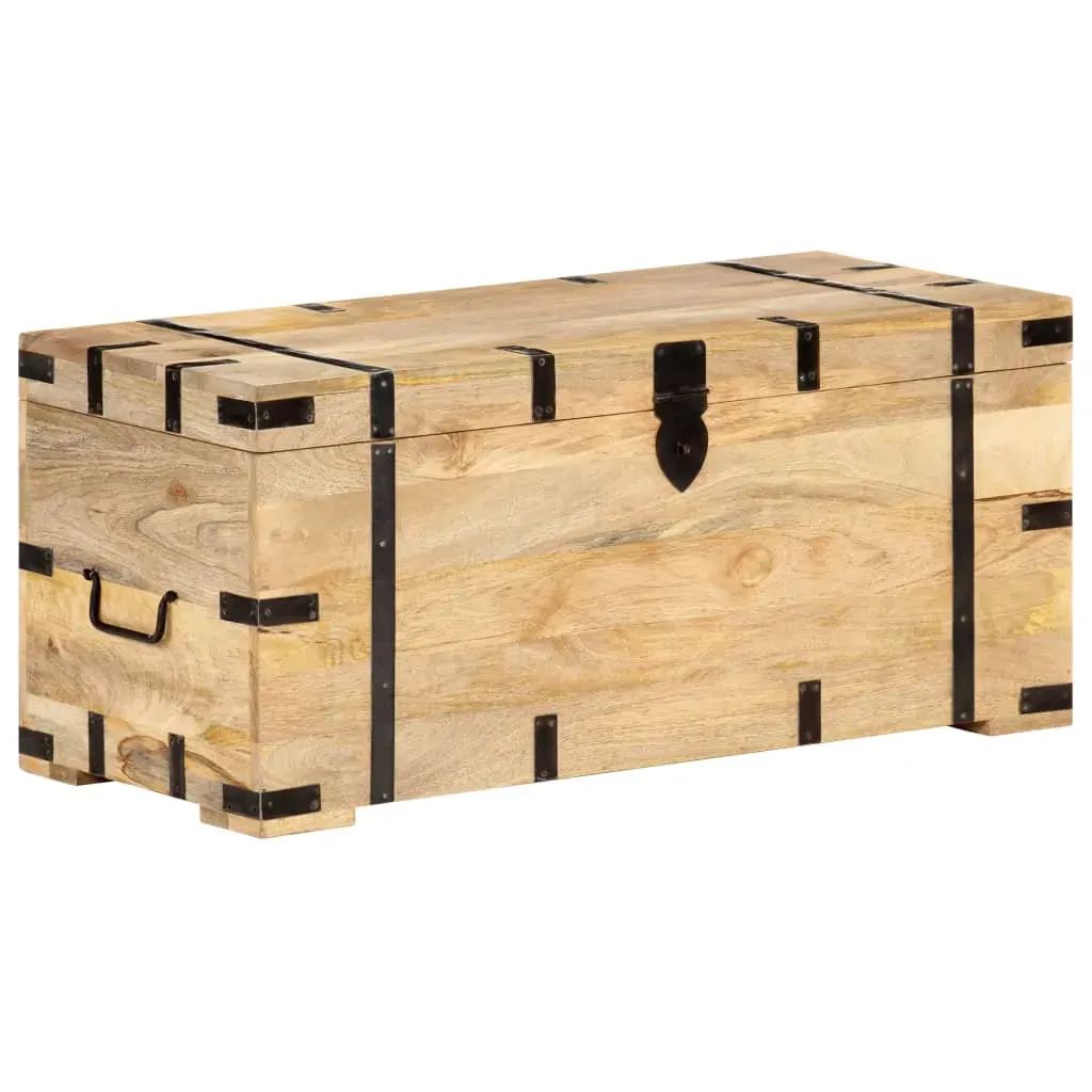 Chest 90x40x40 cm Solid Mango Wood Price