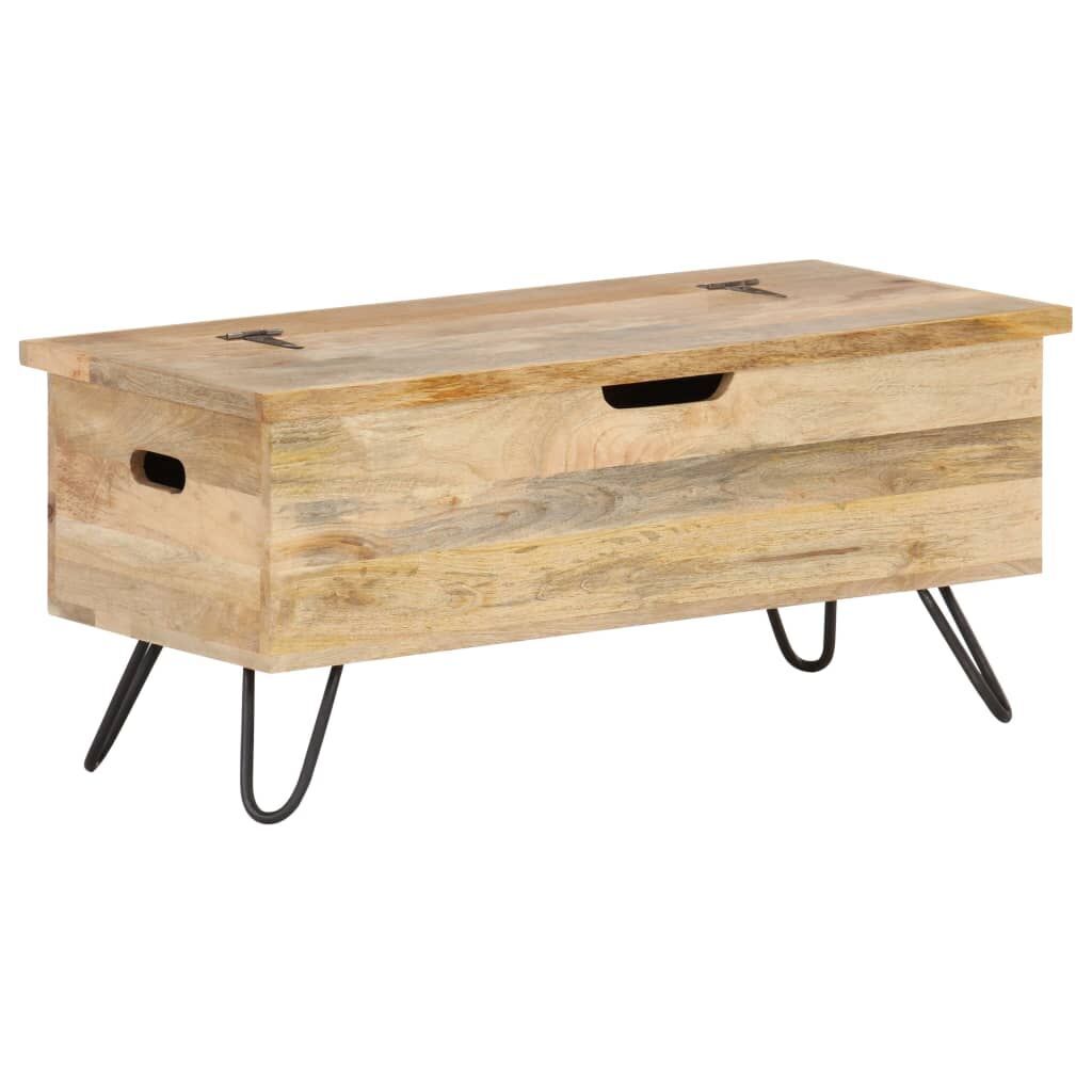 Chest 90x40x45 cm Solid Mango Wood Price