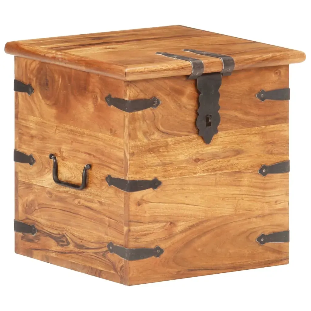 Chest 40x40x40 cm Solid Acacia Wood Price