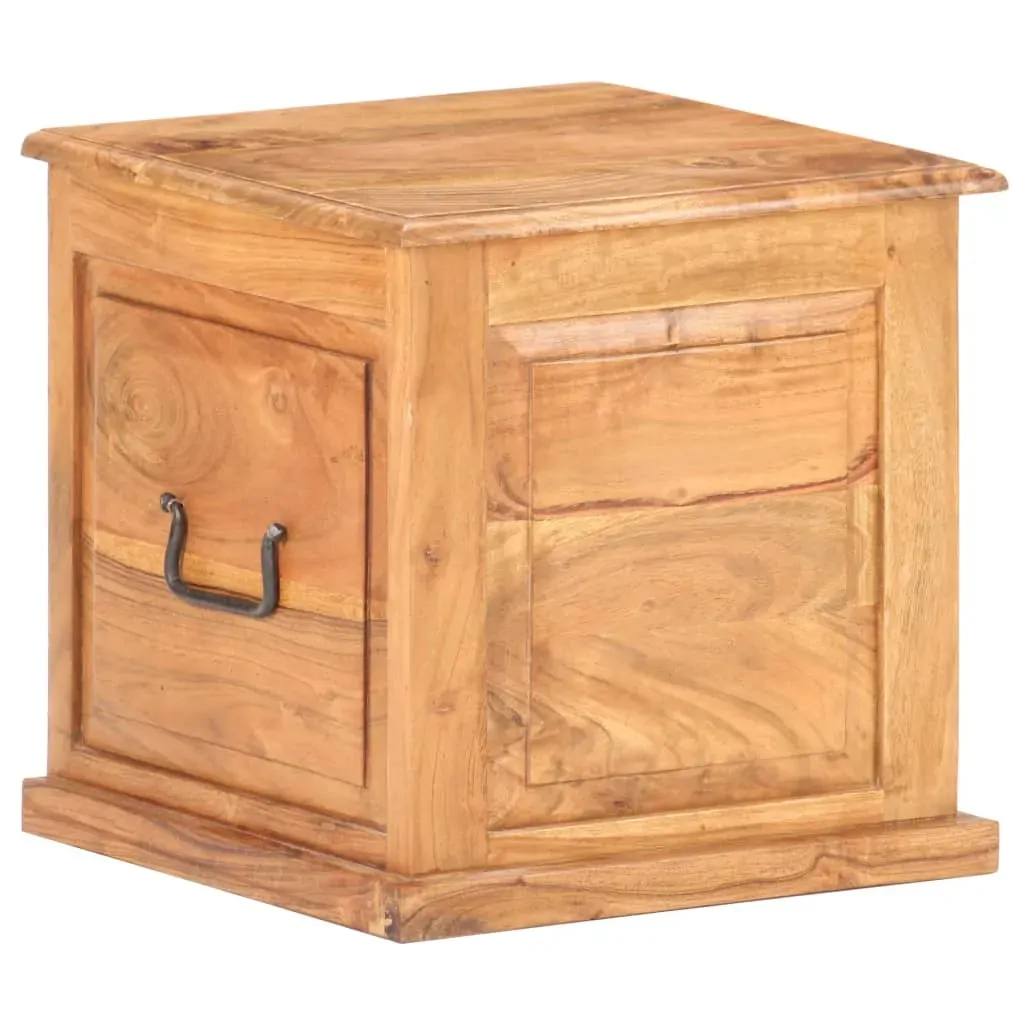 Chest 40x40x40 cm Solid Acacia Wood Price