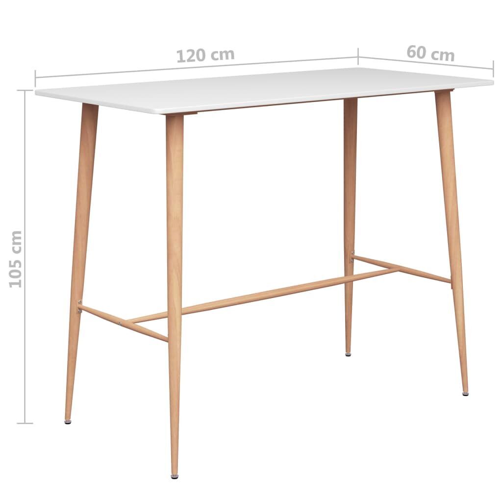 5 Piece Bar Set White Price
