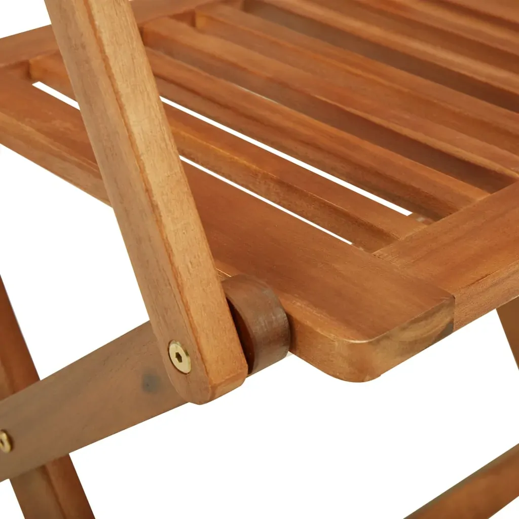 3 Piece Folding Garden Dining Set Solid Acacia Wood Price