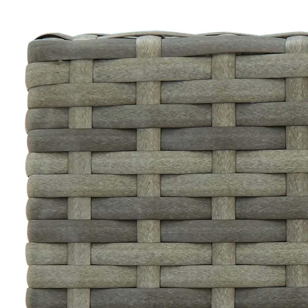 5 Piece Garden Bar Set Grey Price