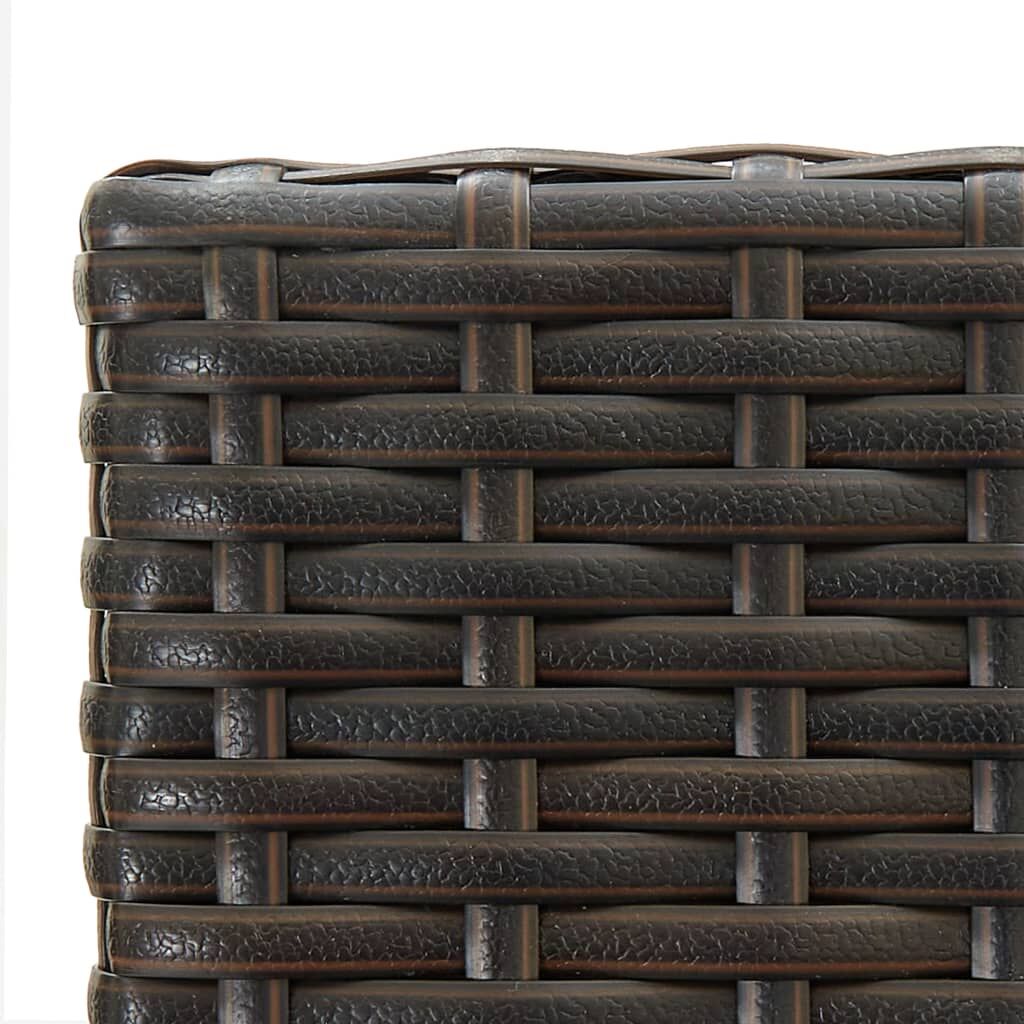 7 Piece Garden Bar Set Brown Price