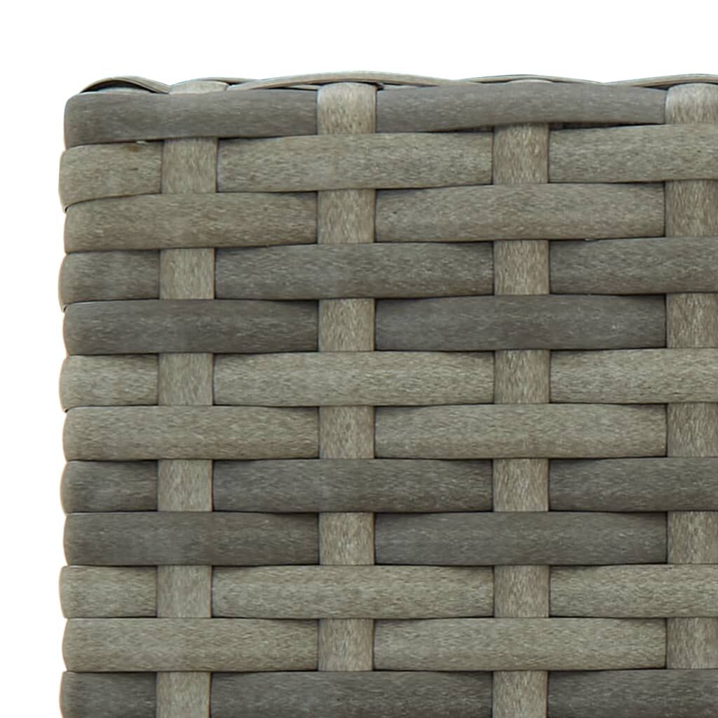 7 Piece Garden Bar Set Grey Price