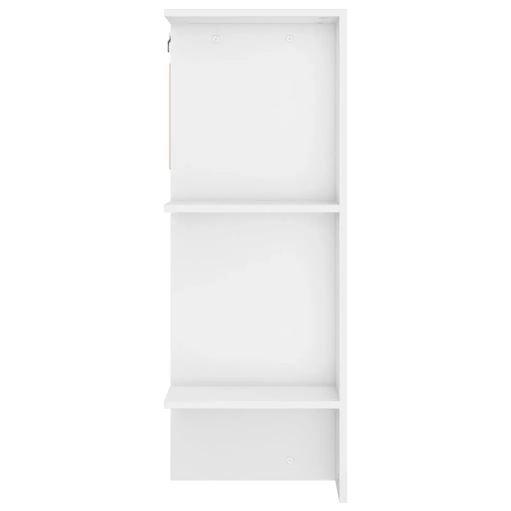 Hallway Cabinets 2 pcs White Engineered Wood Price