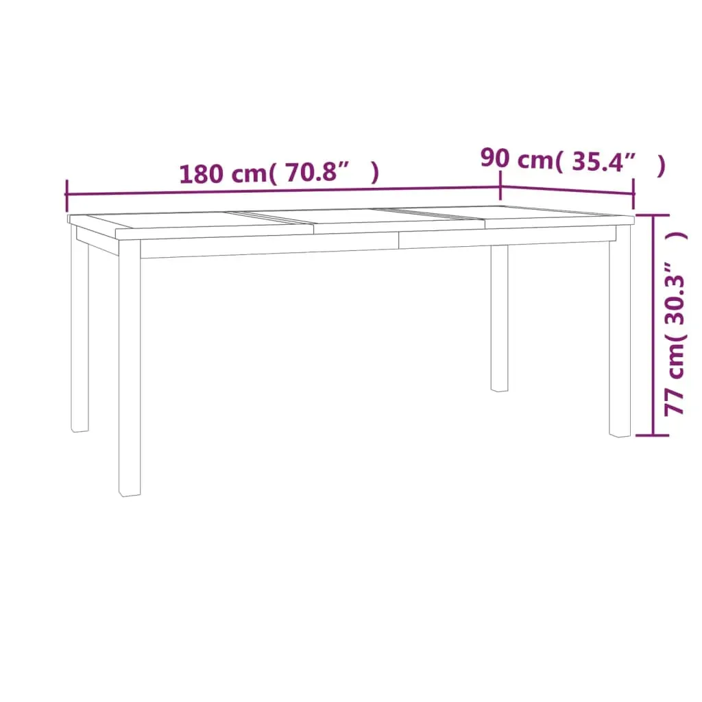 9 Piece Garden Dining Set Solid Wood Teak Price