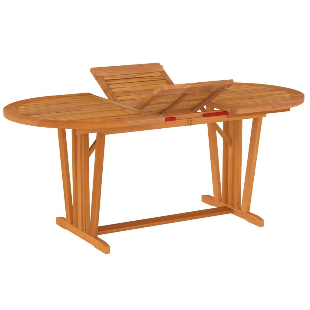 Garden Table 200x100x75 cm Solid Wood Eucalyptus Price